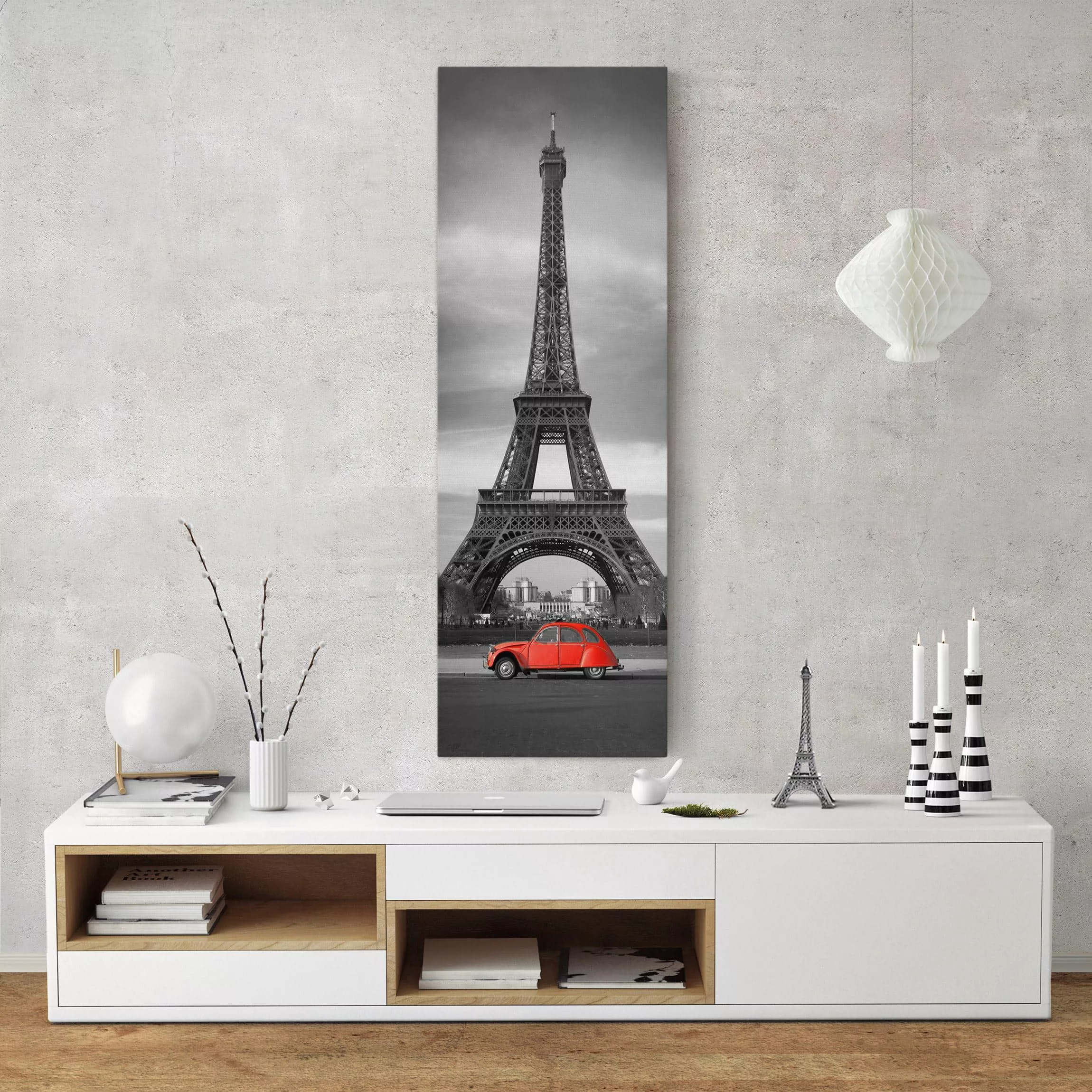 Leinwandbild Paris - Hochformat Spot on Paris günstig online kaufen