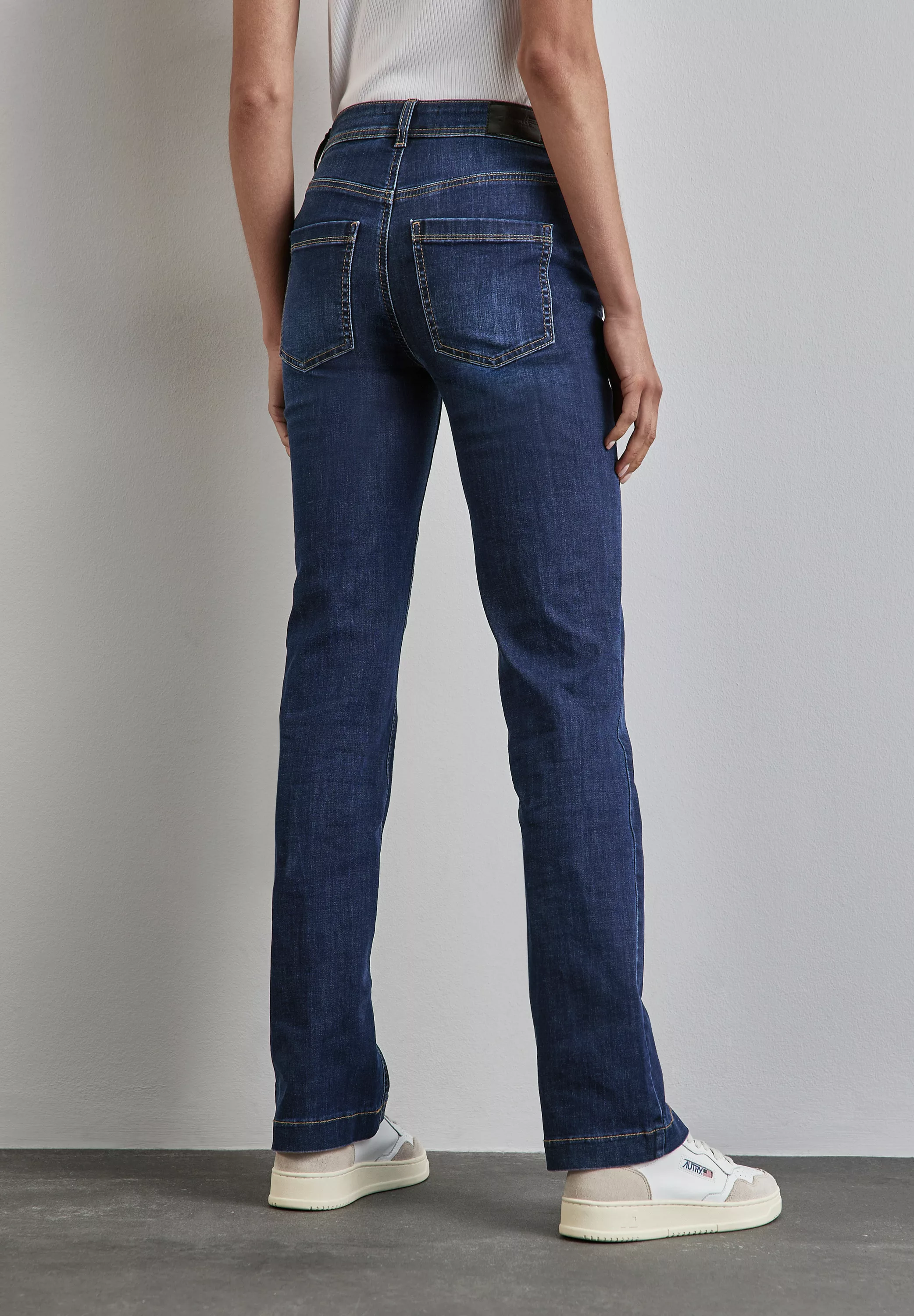 STREET ONE 5-Pocket-Jeans Bootcut Jeans günstig online kaufen