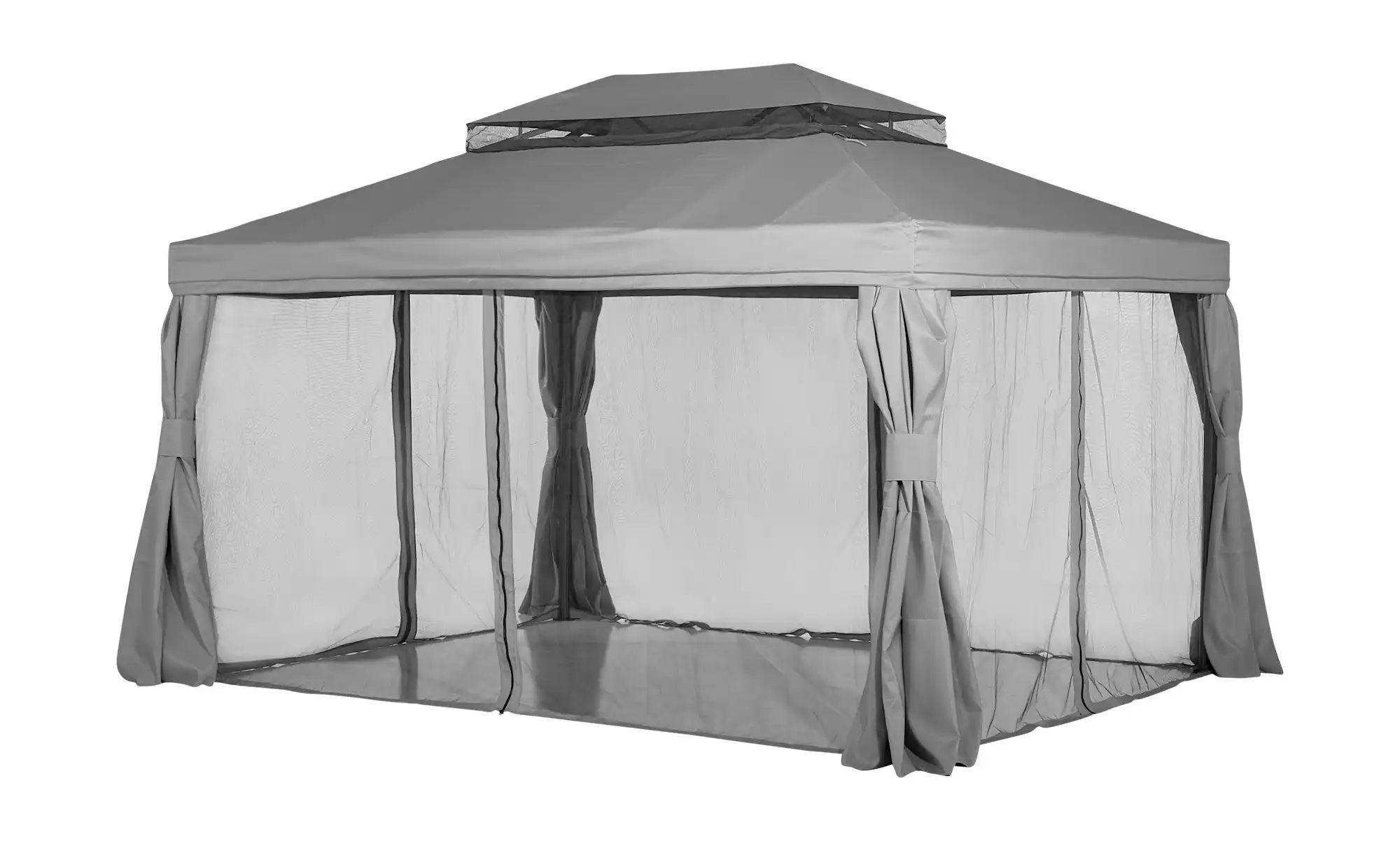 Pavillon  Sahara ¦ grau ¦ Maße (cm): B: 300 H: 280 T: 400 Garten > Gartenmö günstig online kaufen