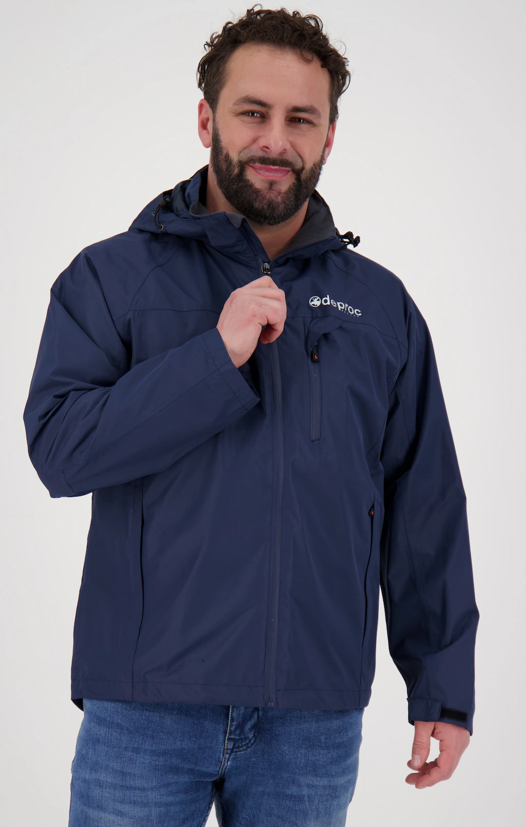 DEPROC Active Regenjacke "DURELL MEN", auch in Großen Größen erhältlich günstig online kaufen