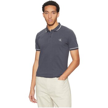 Calvin Klein Jeans Poloshirt TIPPING SLIM POLO mit Logomarkenlabel günstig online kaufen