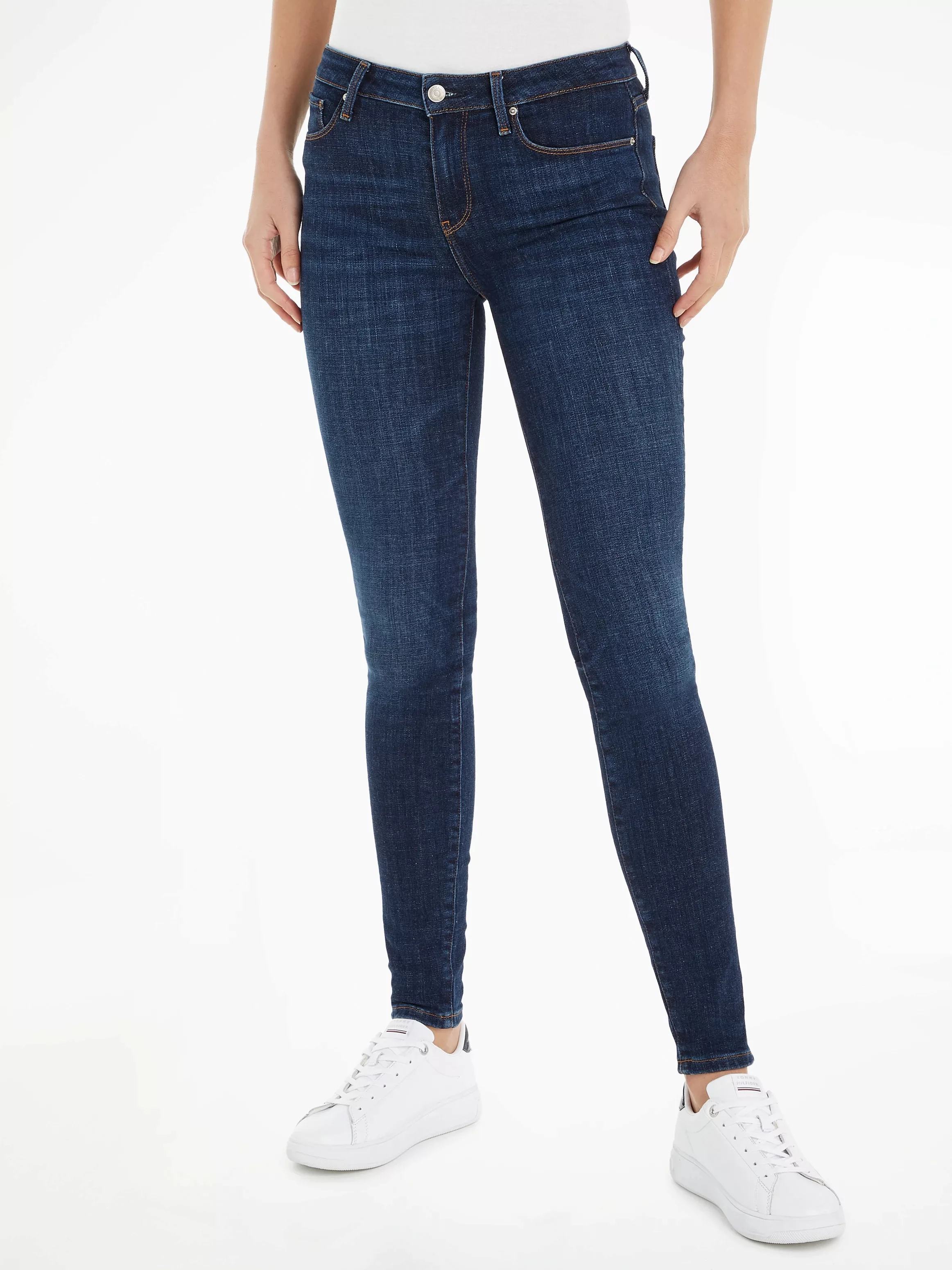 Tommy Hilfiger Skinny-fit-Jeans TH FLEX COMO SKINNY RW GYA (TH FLEX COMO SK günstig online kaufen