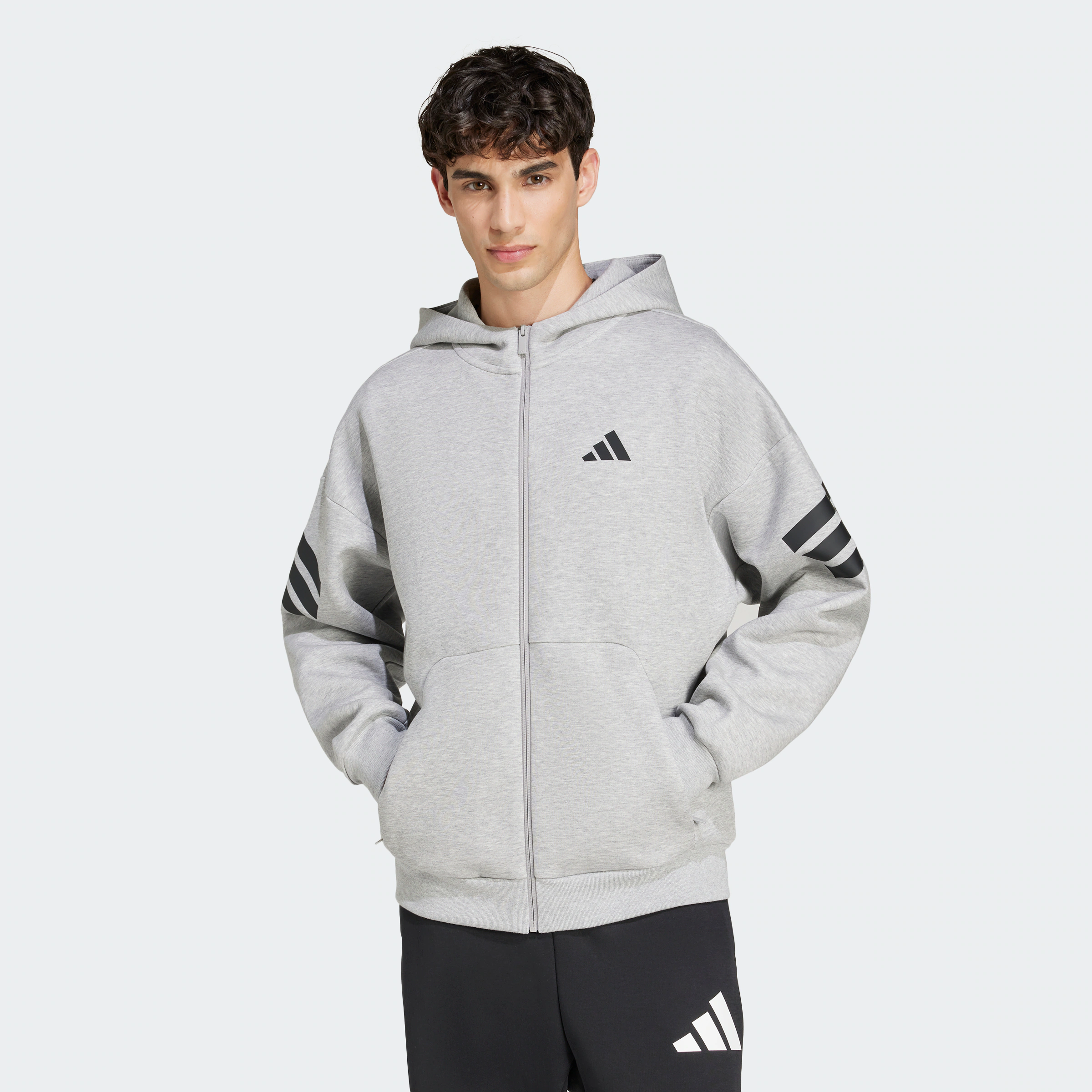 adidas Sportswear Sweatshirt "M FI 3S FZ" günstig online kaufen