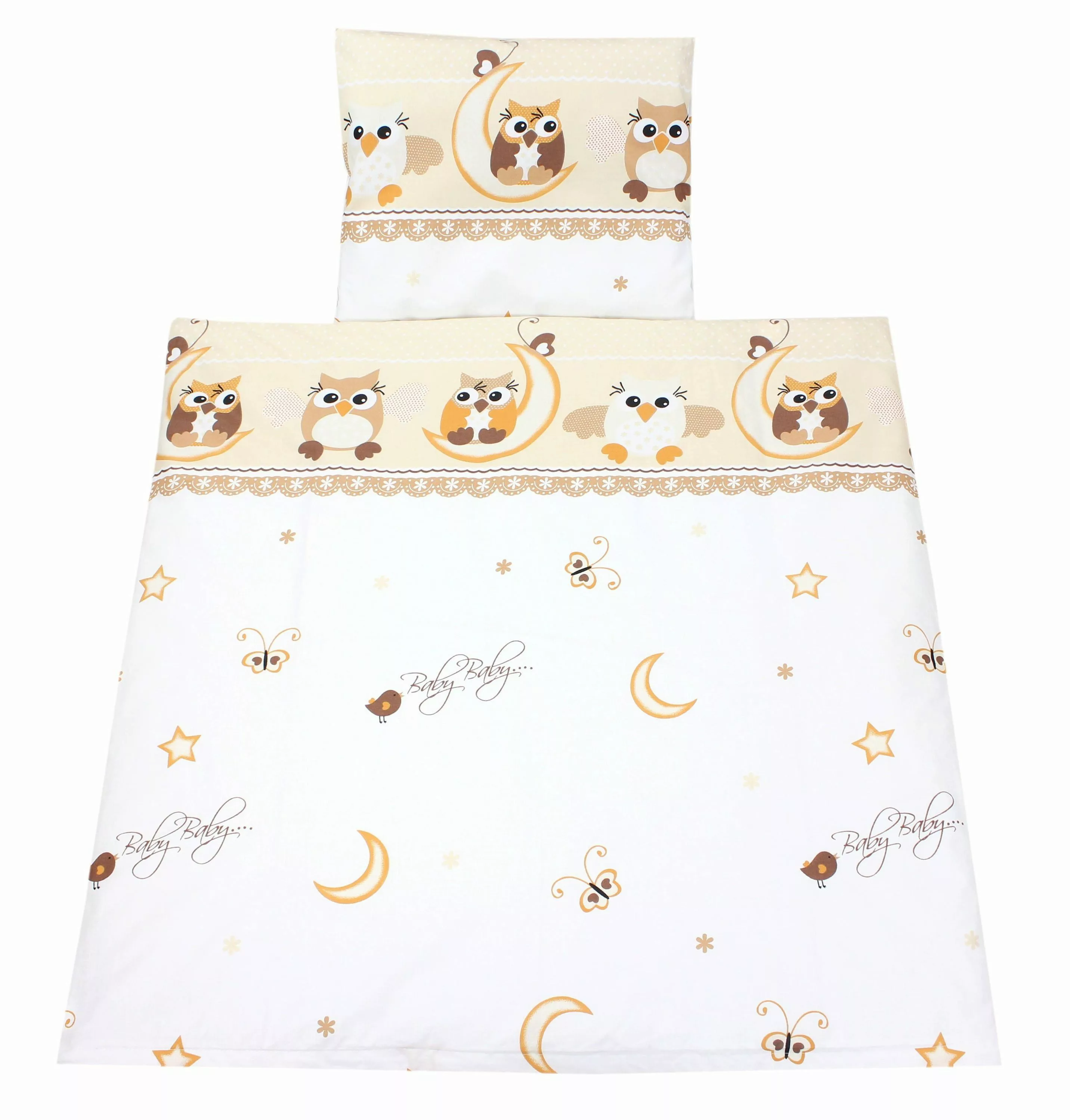 TupTam Babybettwäsche Baby Wiegenset 4-teilig Bettwäsche-Set: günstig online kaufen