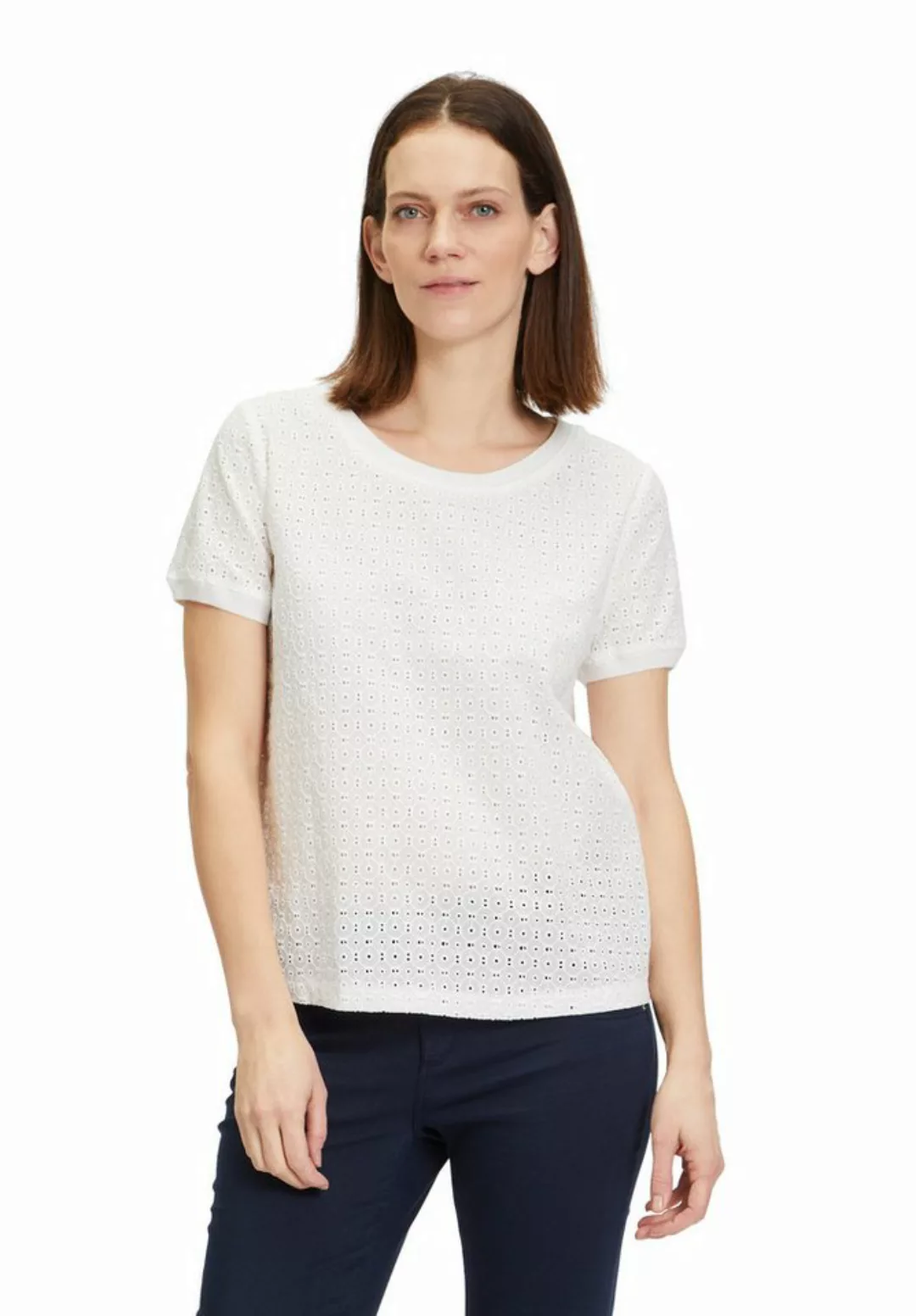 Betty&Co Shirtbluse Betty & Co Blusenshirt mit Spitze günstig online kaufen