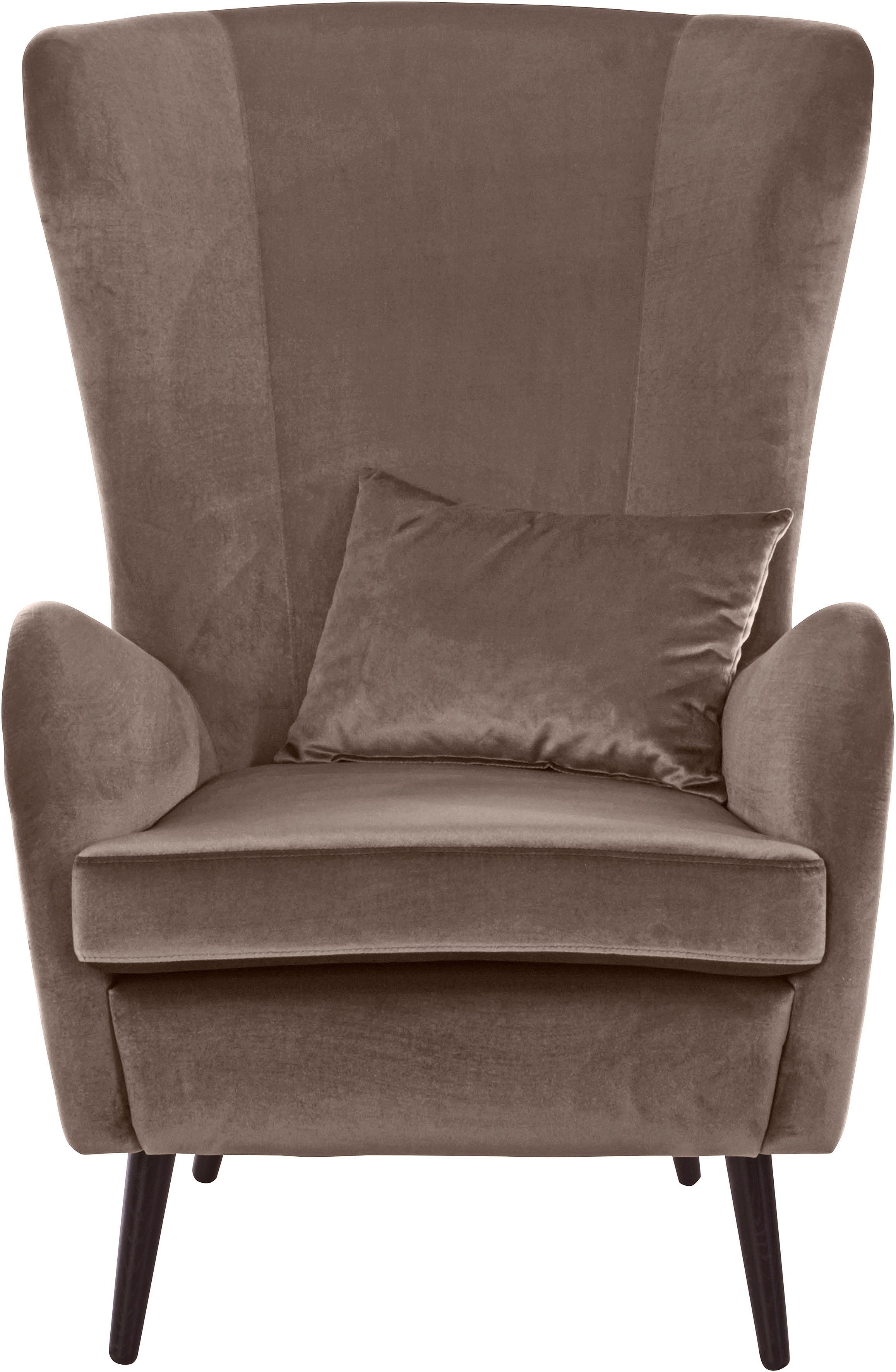 Home affaire Sessel "Sallito, TV-Sessel, Ohrensessel mit", Hocker, in viele günstig online kaufen