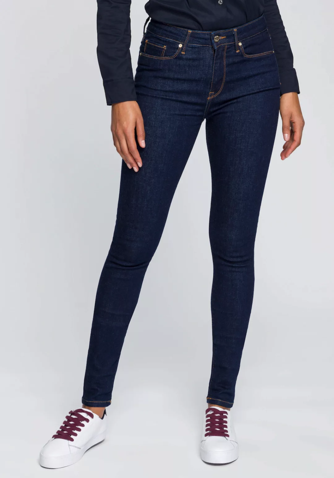 Tommy Hilfiger Skinny-fit-Jeans HERITAGE COMO SKINNY RW (TH FLEX COMO SKINN günstig online kaufen