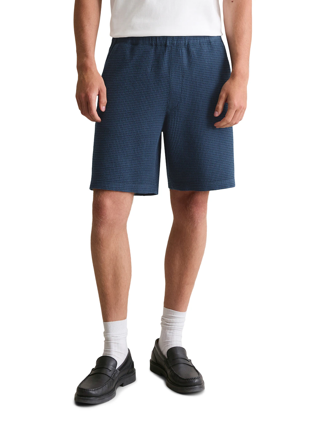 Marc OPolo DENIM Shorts "mit markanter Waffel-Struktur" günstig online kaufen