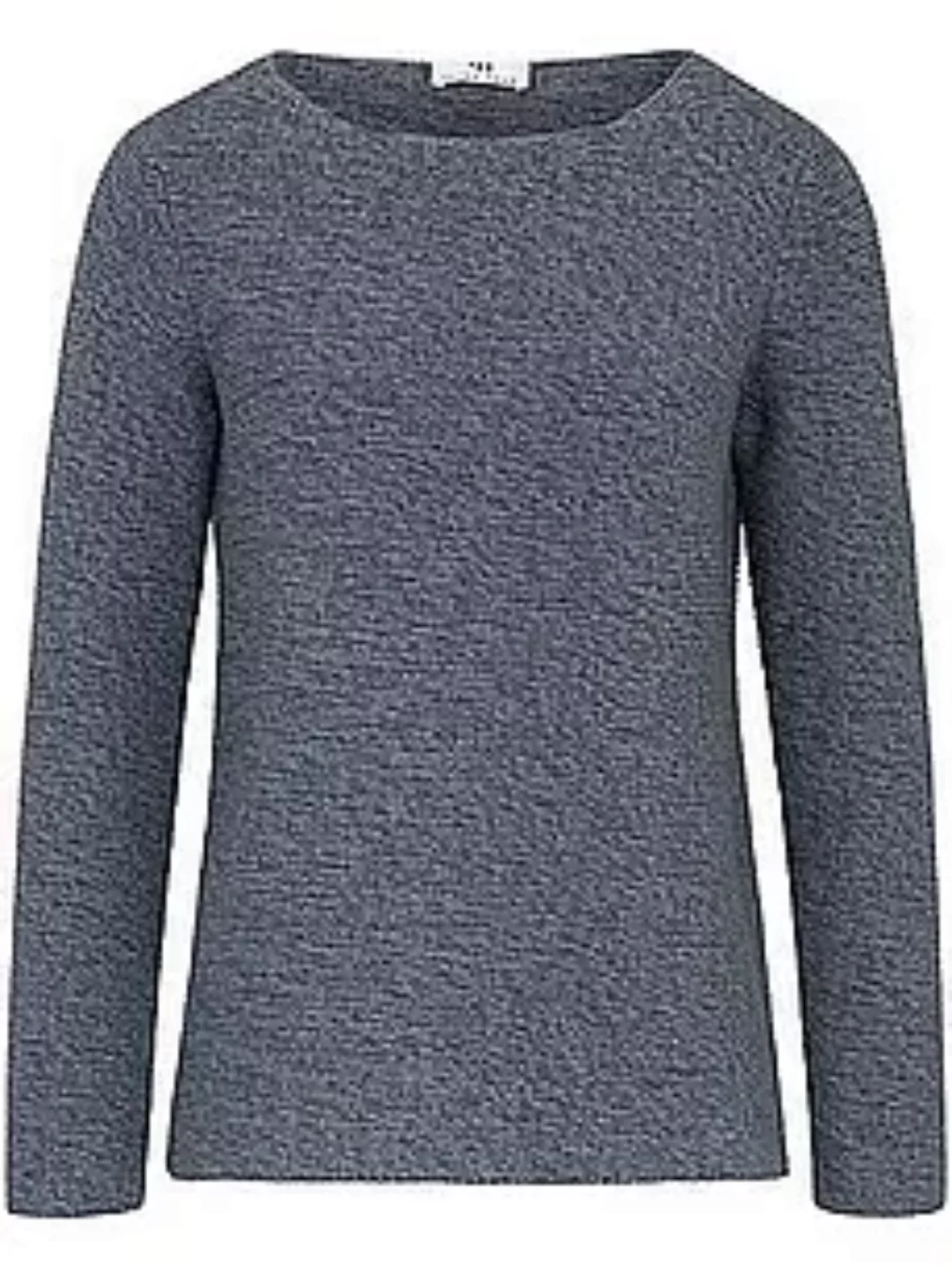 Rundhals-Pullover Peter Hahn blau günstig online kaufen