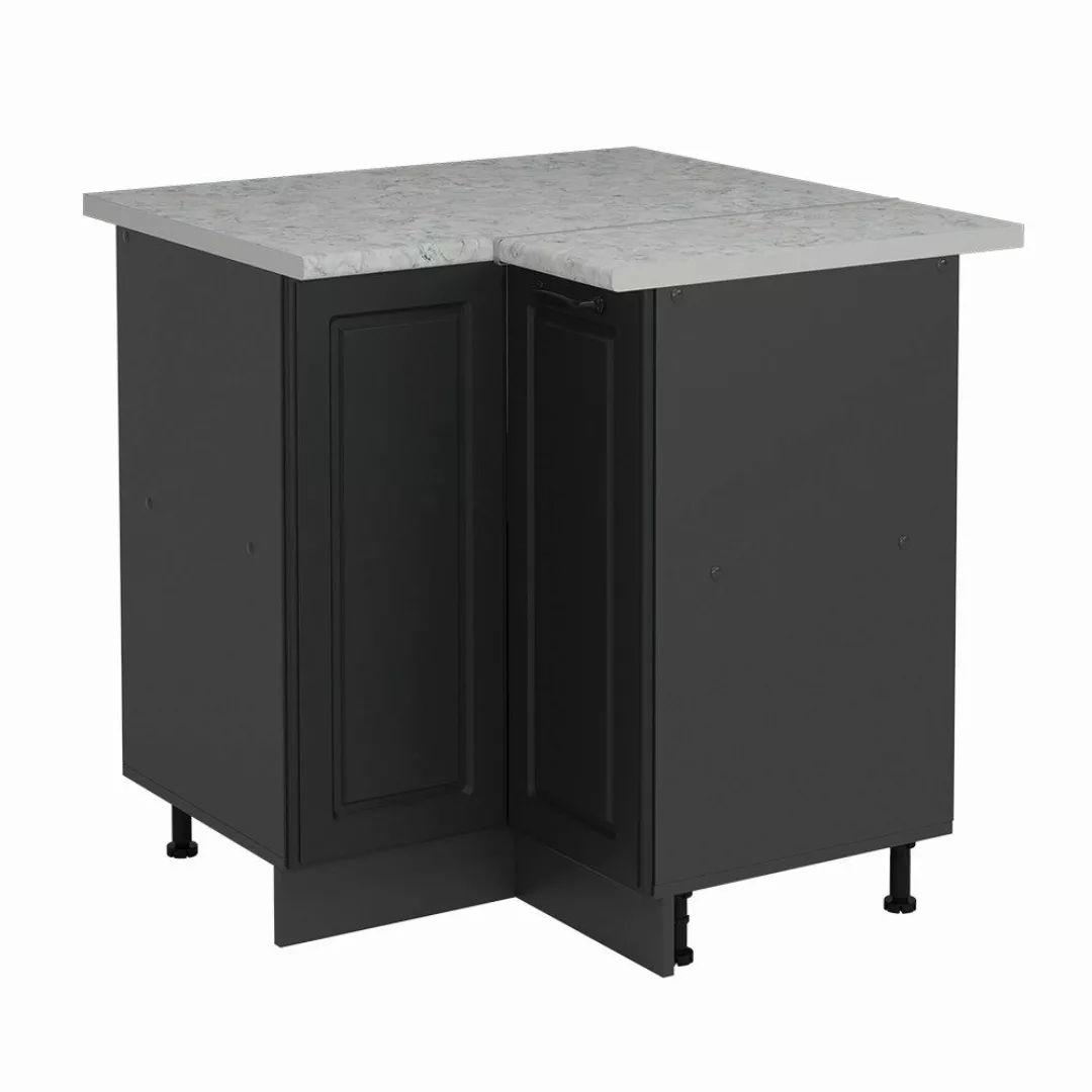 Vicco Eckunterschrank R-Line, Anthrazit Landhaus/Anthrazit, 75.6 günstig online kaufen