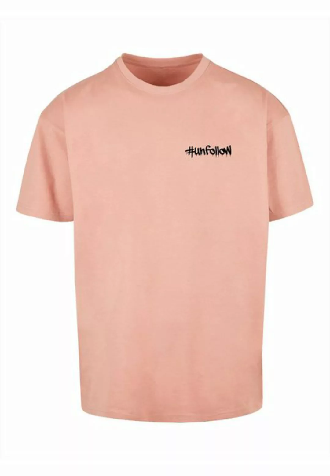 Merchcode T-Shirt Merchcode Herren Unfollow front X Oversize Tee (1-tlg) günstig online kaufen