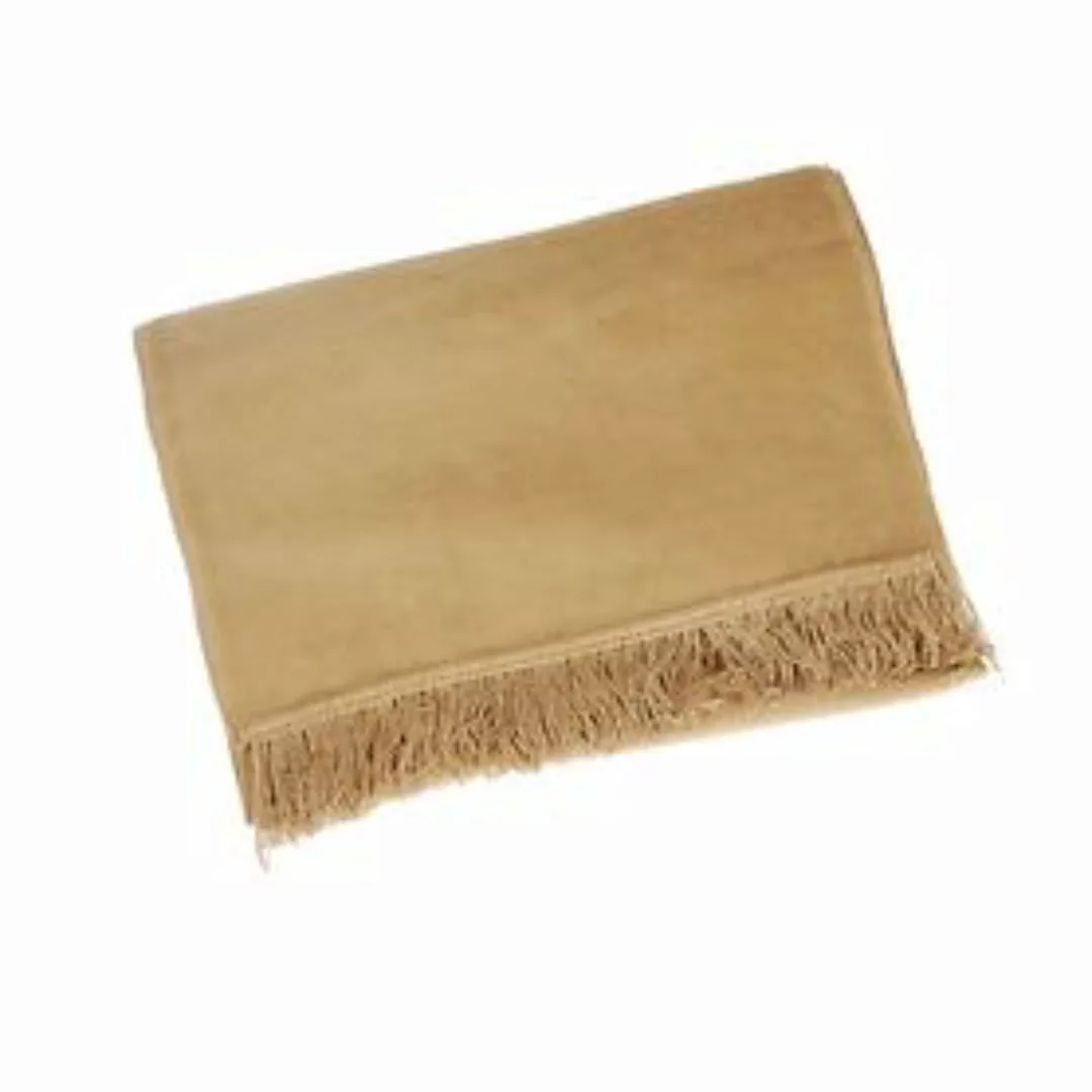 Schondecke 'Cover Cotton' camel günstig online kaufen