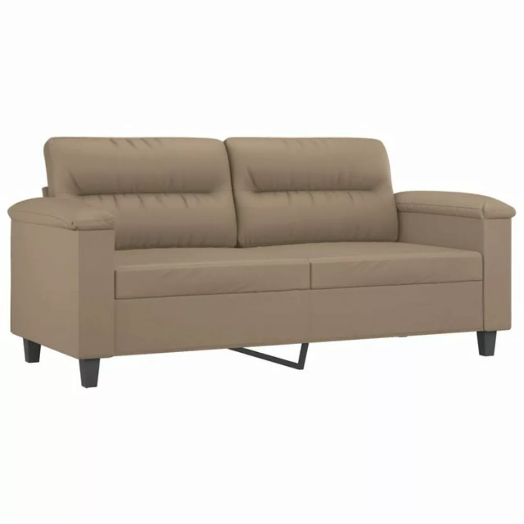 vidaXL Sofa, 2-Sitzer-Sofa Cappuccino-Braun 140 cm Kunstleder günstig online kaufen