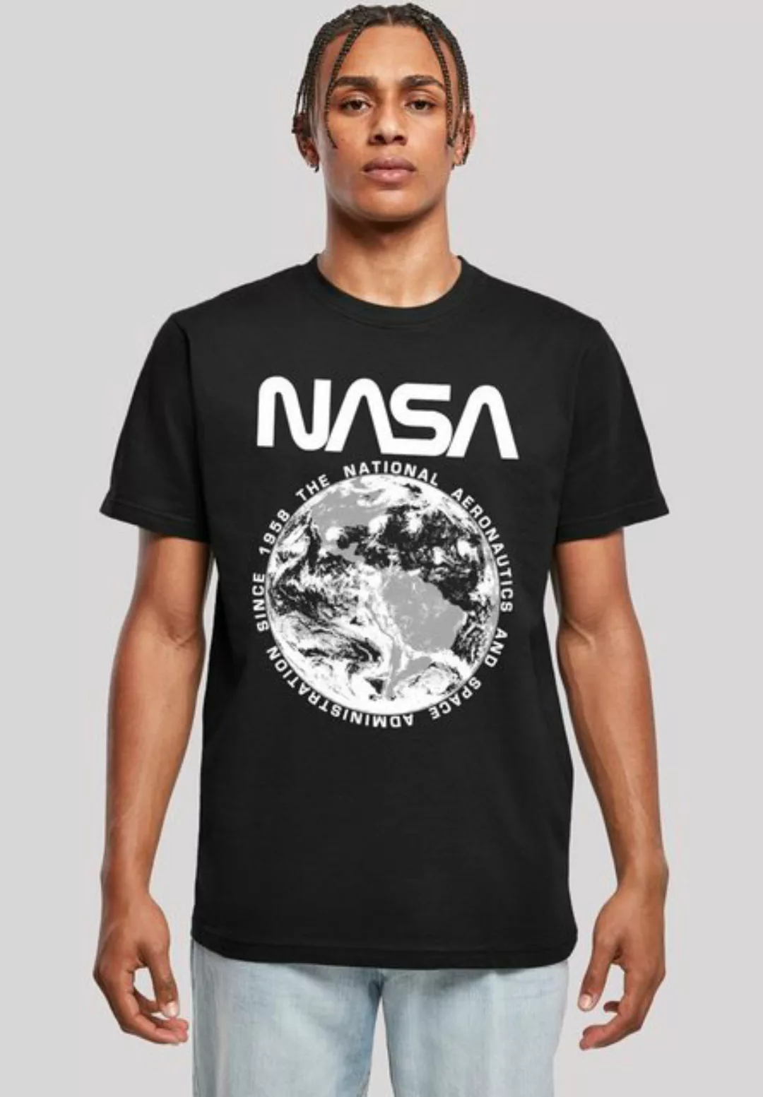 F4NT4STIC T-Shirt NASA Planet Earth Herren,Premium Merch,Regular-Fit,Basic, günstig online kaufen