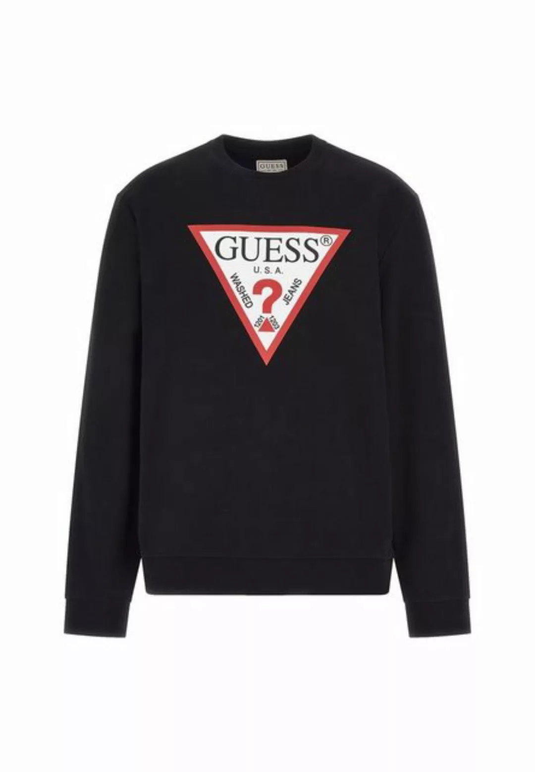 Guess Sweatshirt Sweatshirt Audley CN Fleece Pullover (1-tlg) günstig online kaufen