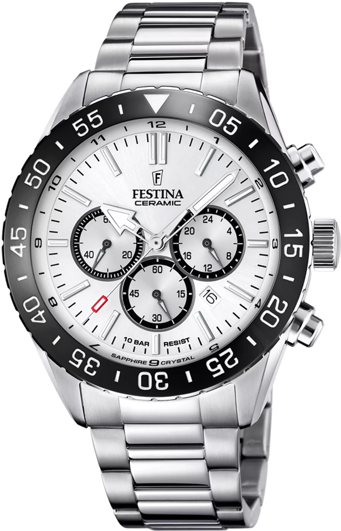 Festina Chronograph »Keramik Kollektion, F20575/1«, Armbanduhr, Quarzuhr, H günstig online kaufen