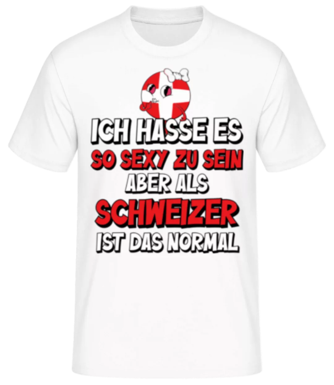 Sexy Als Schweizer Normal · Männer Basic T-Shirt günstig online kaufen