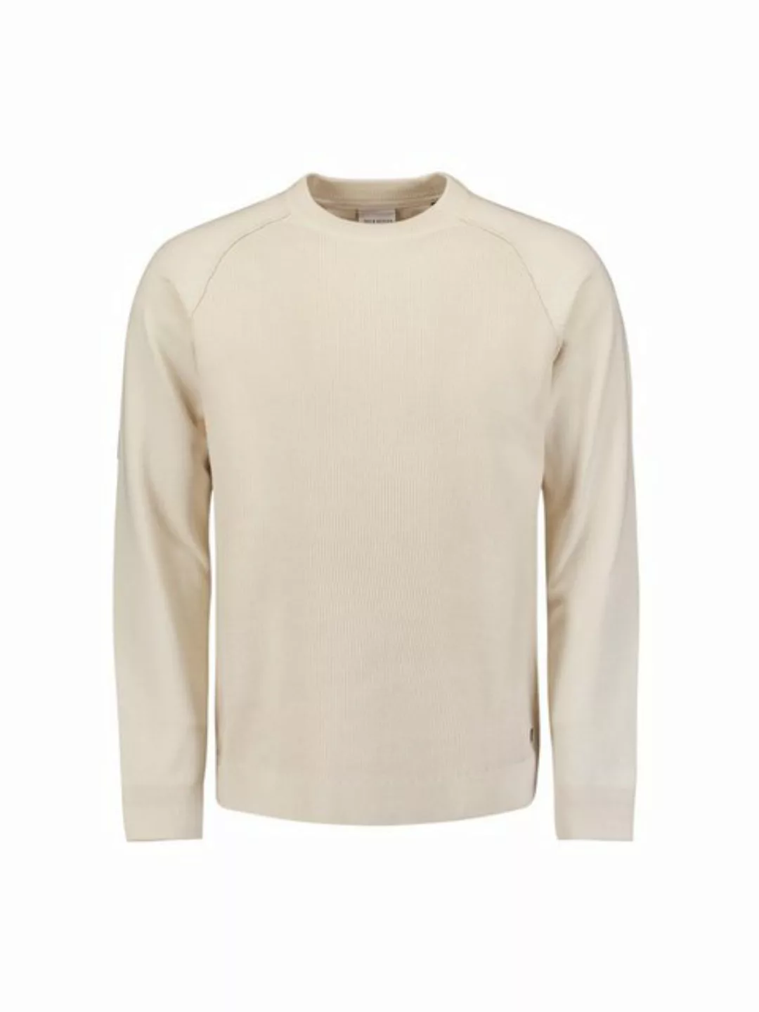 NO EXCESS Strickpullover Pullover Crewneck Solid Relief Knit günstig online kaufen