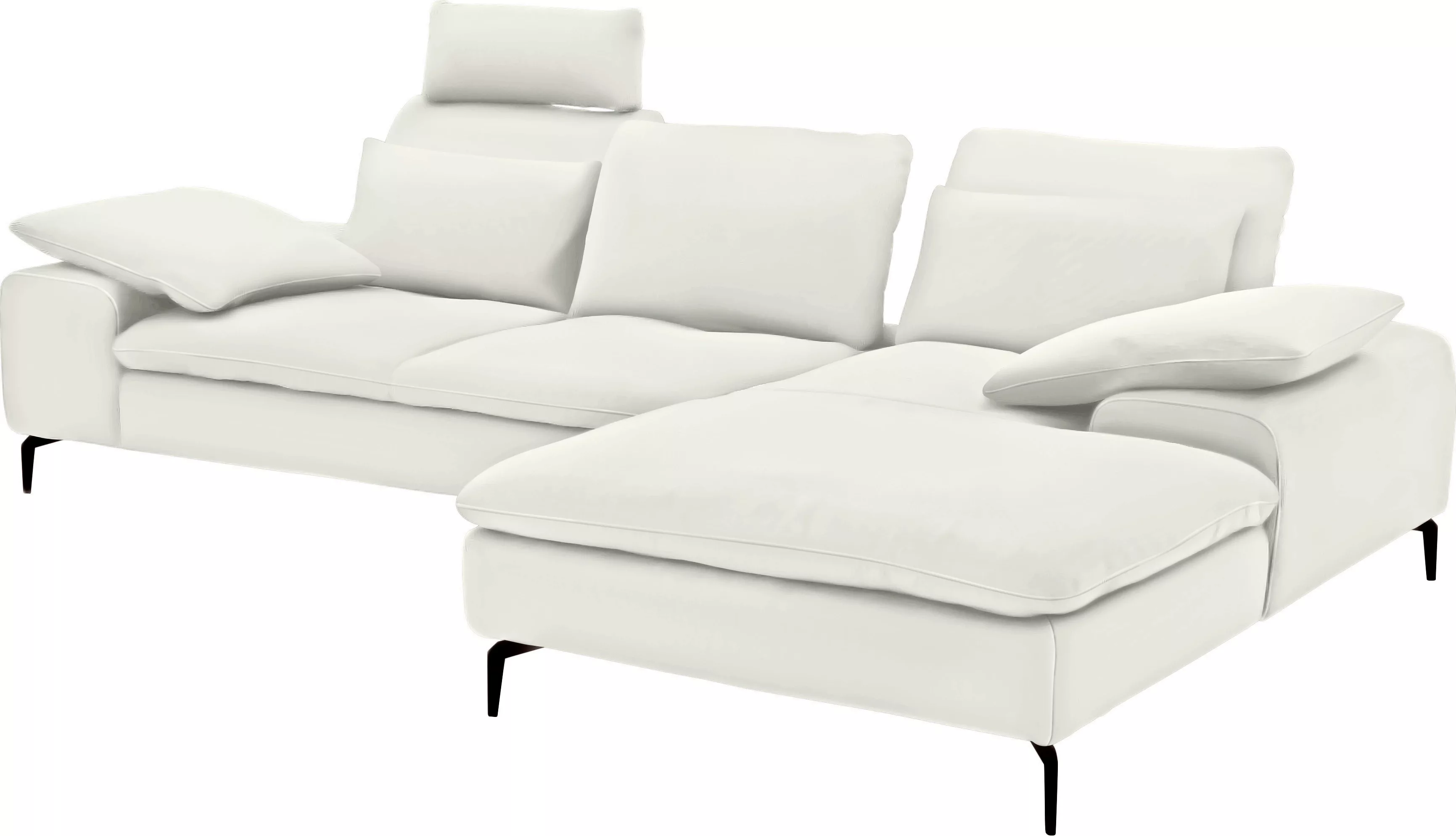 W.SCHILLIG Ecksofa "valentinoo", (Set), inklusive Hocker, mit Sitztiefenver günstig online kaufen