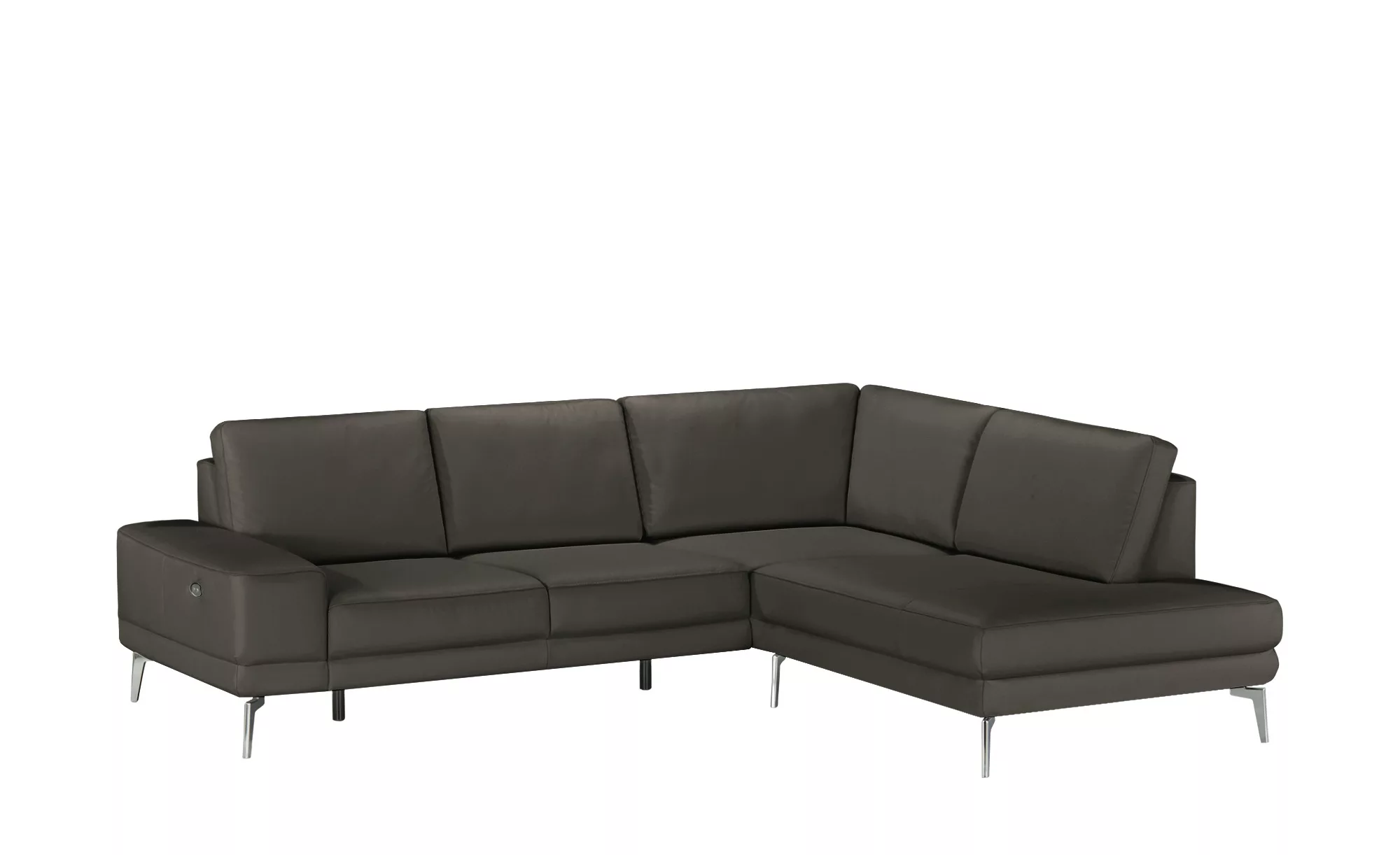 meinSofa Ecksofa aus Leder Dana ¦ braun ¦ Maße (cm): B: 269 H: 86 T: 222 Po günstig online kaufen