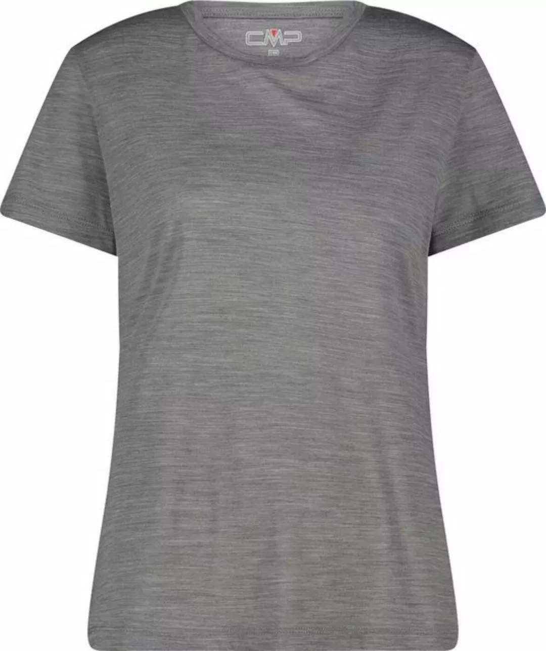 CMP T-Shirt WOMAN T-SHIRT GREY MEL-NERO günstig online kaufen