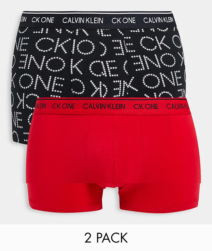 Calvin Klein CK – One – 2er-Pack Unterhosen-Bunt günstig online kaufen