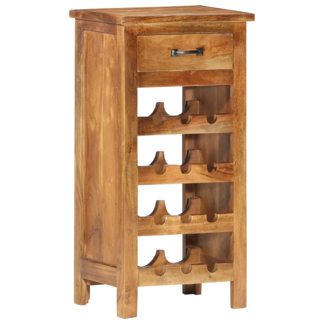 Weinschrank 40 X 30 X 80 Cm Massivholz Akazie günstig online kaufen