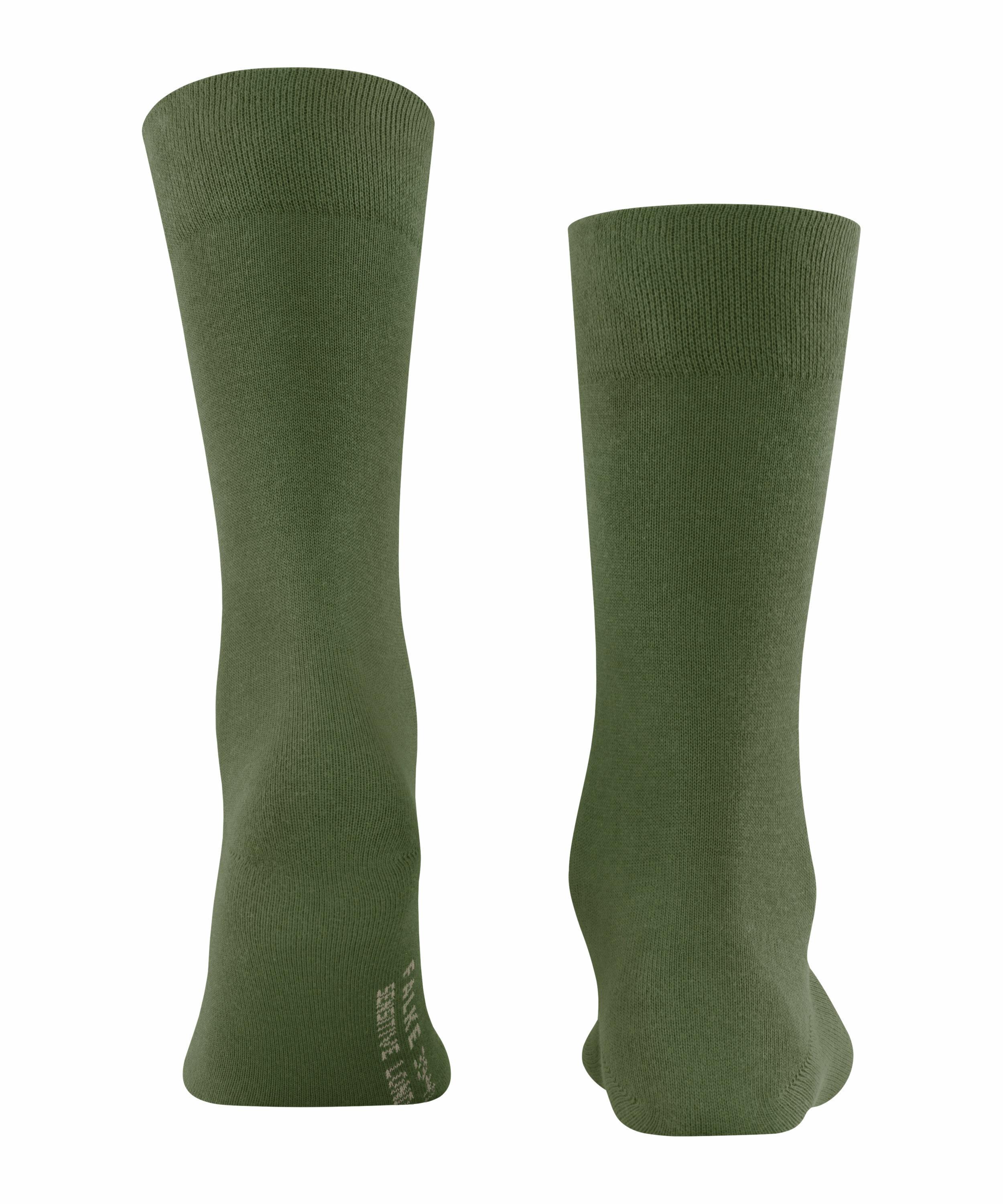 FALKE Sensitive London Herren Socken, 43-46, Grün, Uni, Baumwolle, 14616-79 günstig online kaufen