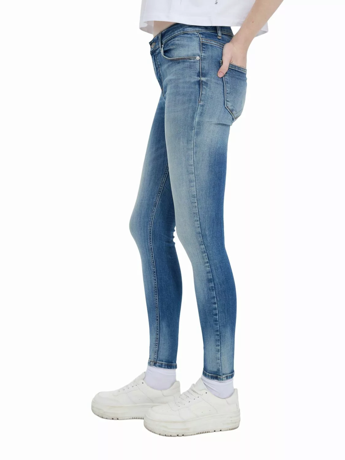 LTB Damen Jeans AMY X - Skinny Fit - Blau - Sonnie Wash günstig online kaufen