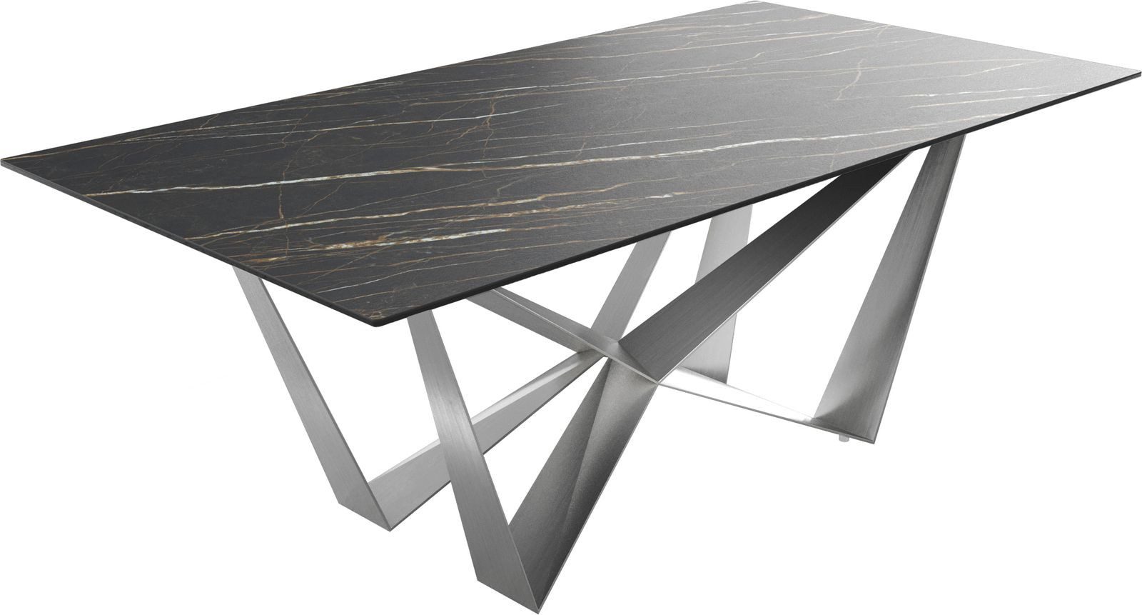 DELIFE Esstisch Edge, Keramik Laminam®Noir Desir günstig online kaufen