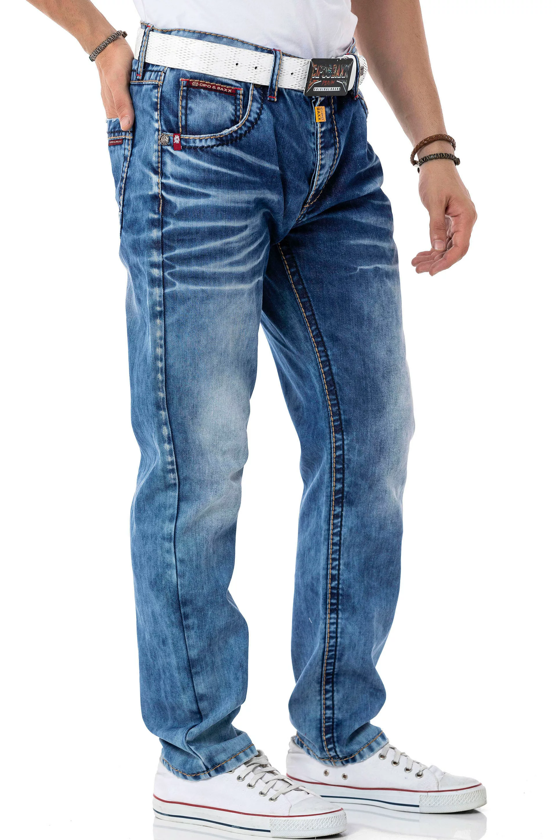 Cipo & Baxx Regular-fit-Jeans günstig online kaufen