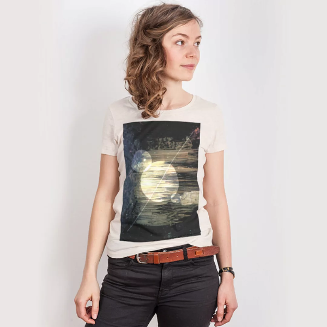 Kopfstein – Erde - Ladies Organic Cotton T-shirt günstig online kaufen