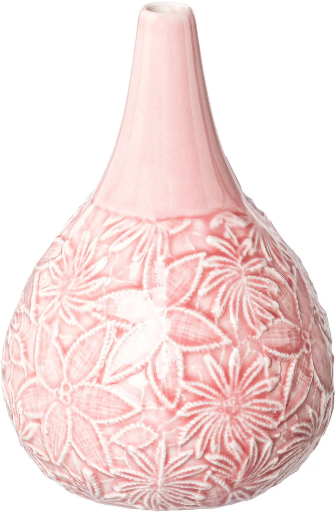 Creativ home Tischvase "BLOOMING", (Set, 2 St.), Vase mit Blütendesign, aus günstig online kaufen
