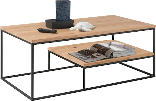 Stolkom Couchtisch "Thore 2", Eiche Massiv, Tisch FSC-Zertifiziert günstig online kaufen