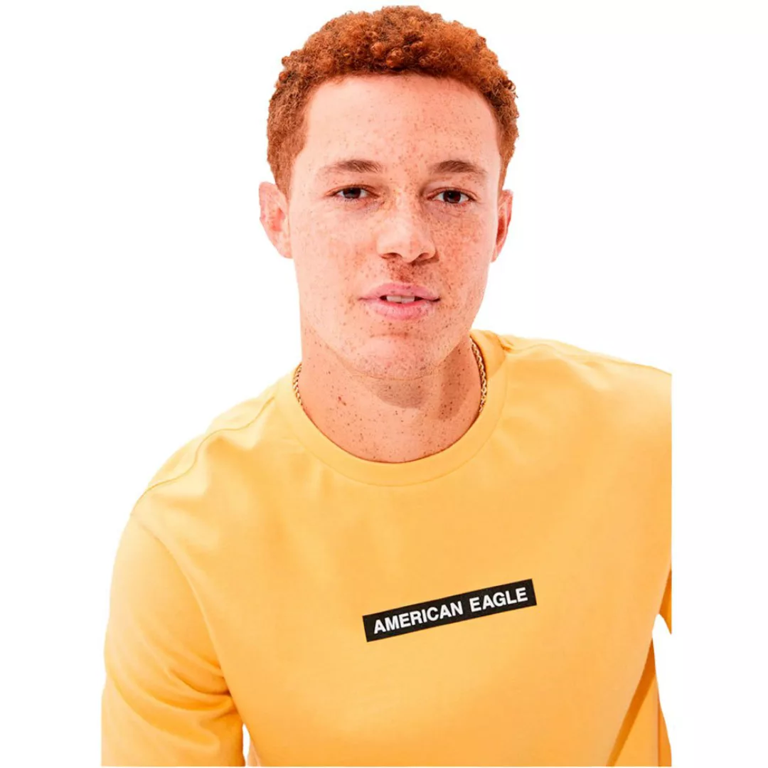 American Eagle Super Soft Gradient Graphic Kurzärmeliges T-shirt XL Yellow günstig online kaufen