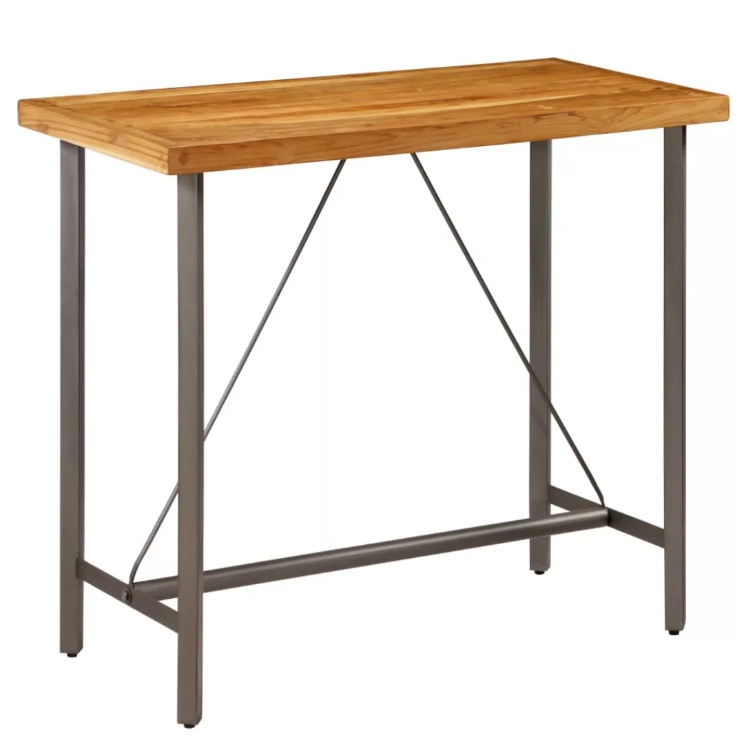 Bartisch Recyceltes Massivholz Teak 120 X 58 X 106 Cm günstig online kaufen