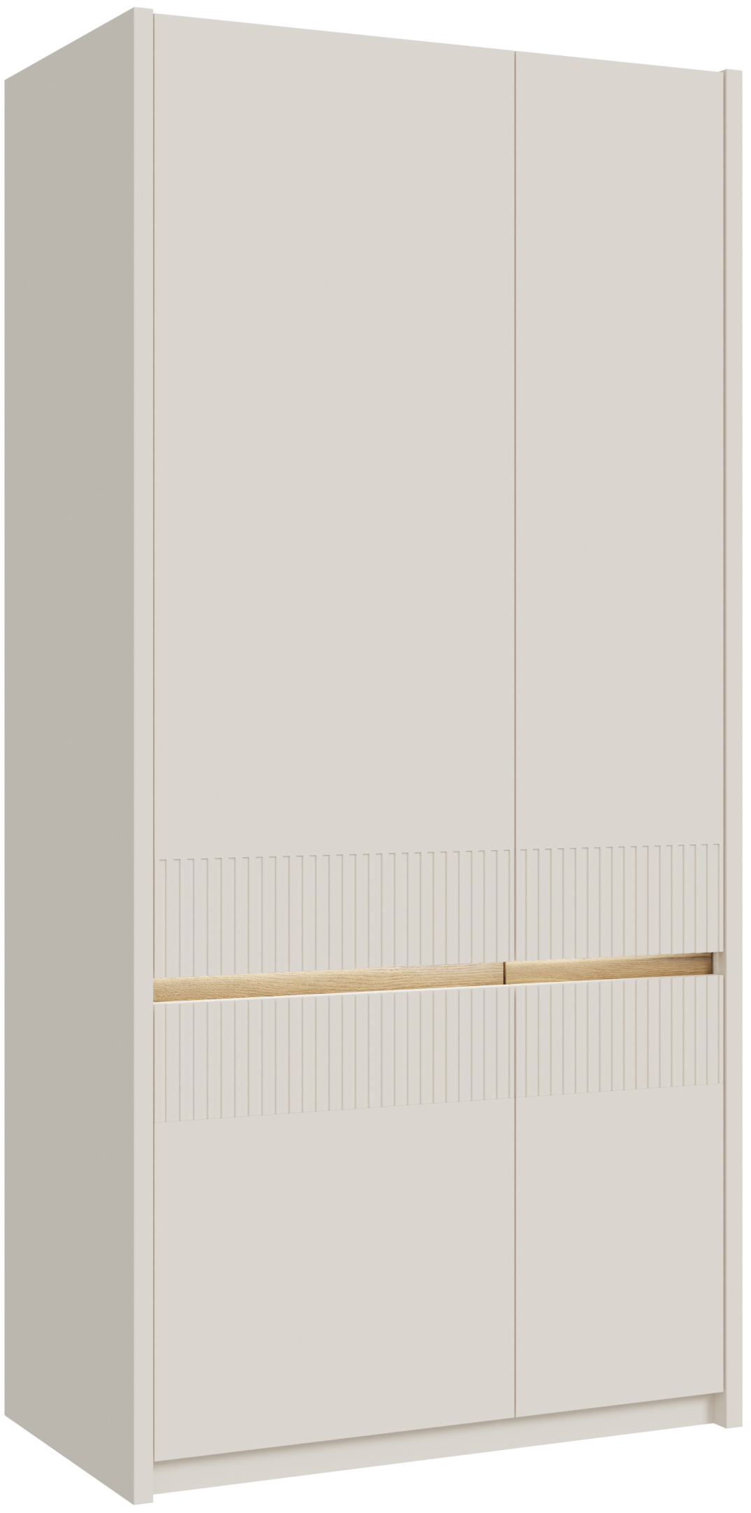 FORTE Kleiderschrank "Oak Squere", (B/H/T ca. 95,3x197,9x52 cm), Kleidersch günstig online kaufen