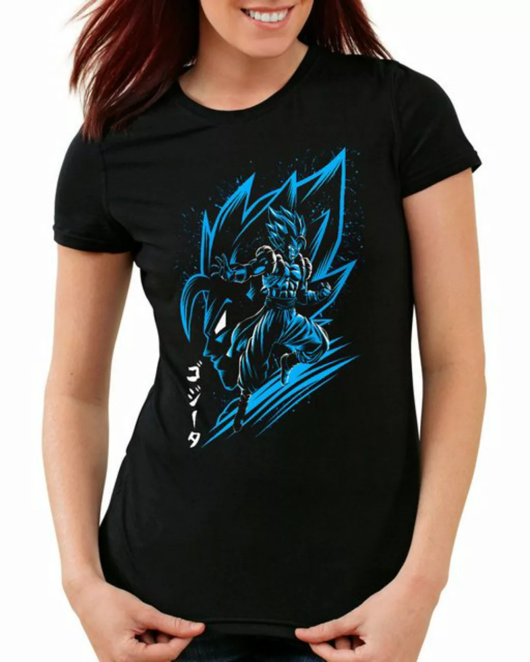 style3 T-Shirt Blue Superior super dragonball z gt songoku breakers daima günstig online kaufen