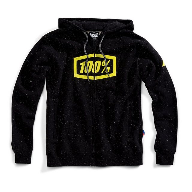 100% Kapuzenpullover 100% Syndicate full-zip Hoody - Schwarz XL (1-tlg) günstig online kaufen