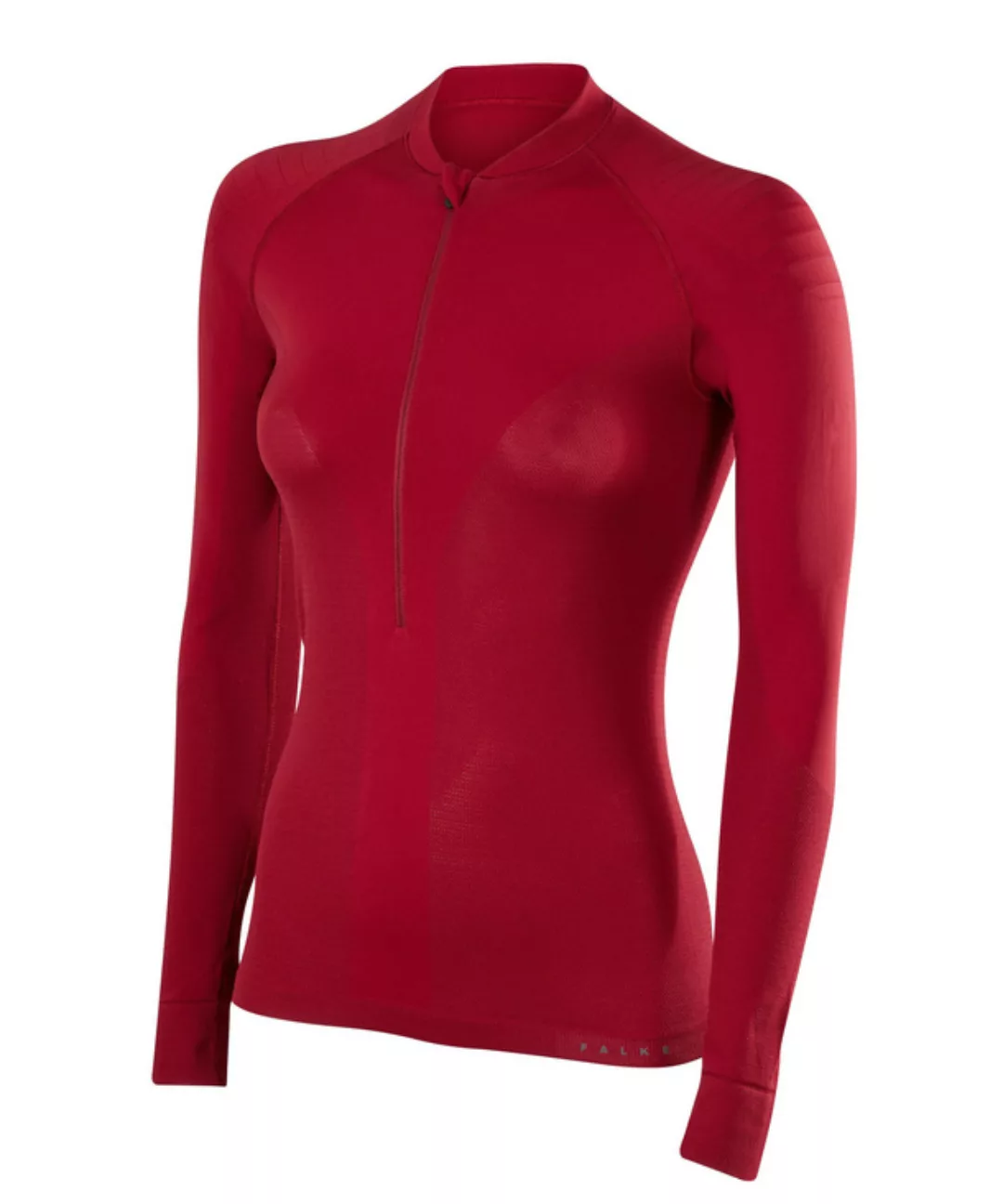 FALKE Damen Langarmshirt Warm, L, Rot, 39122-883004 günstig online kaufen