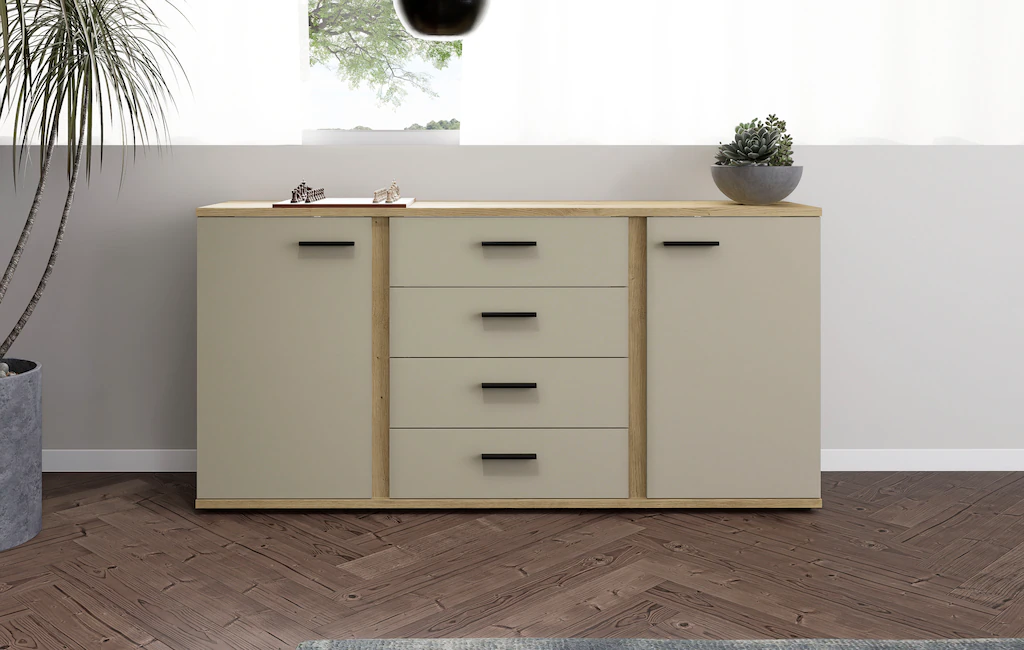 HBZ Sideboard "Kanada, BxHxT 170x84x40 cm", (1 St.), Breite 170cm, Unterflu günstig online kaufen