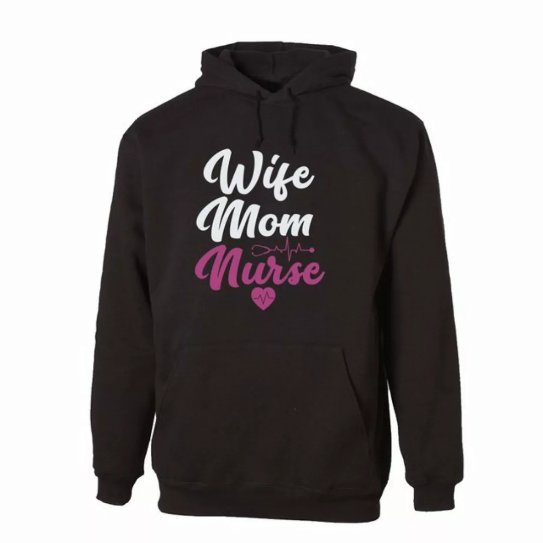 G-graphics Hoodie Wife – Mom – Nurse mit trendigem Frontprint, Aufdruck auf günstig online kaufen
