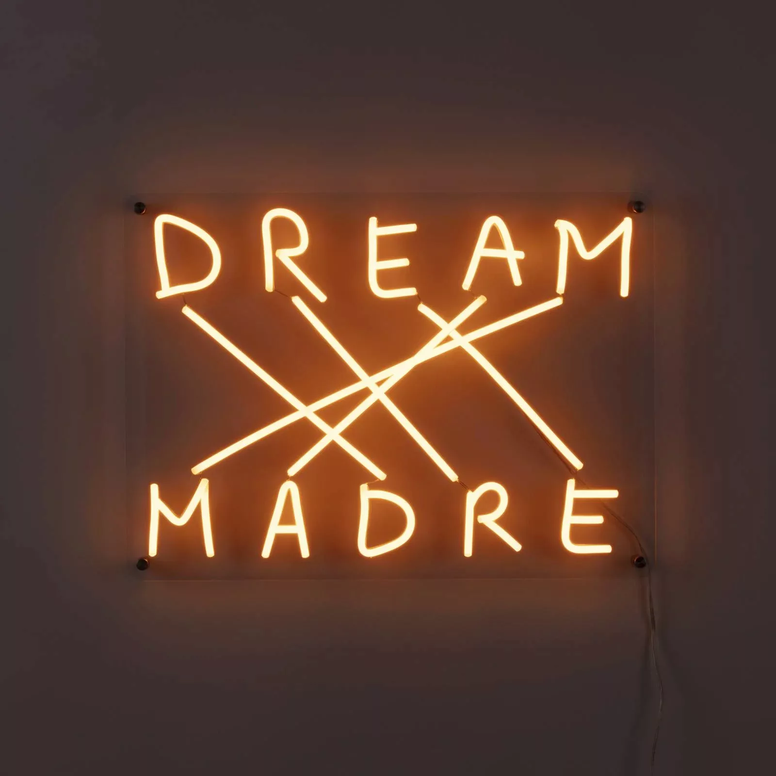 SELETTI Dream-Madre LED-Deko-Wandleuchte, gelb günstig online kaufen