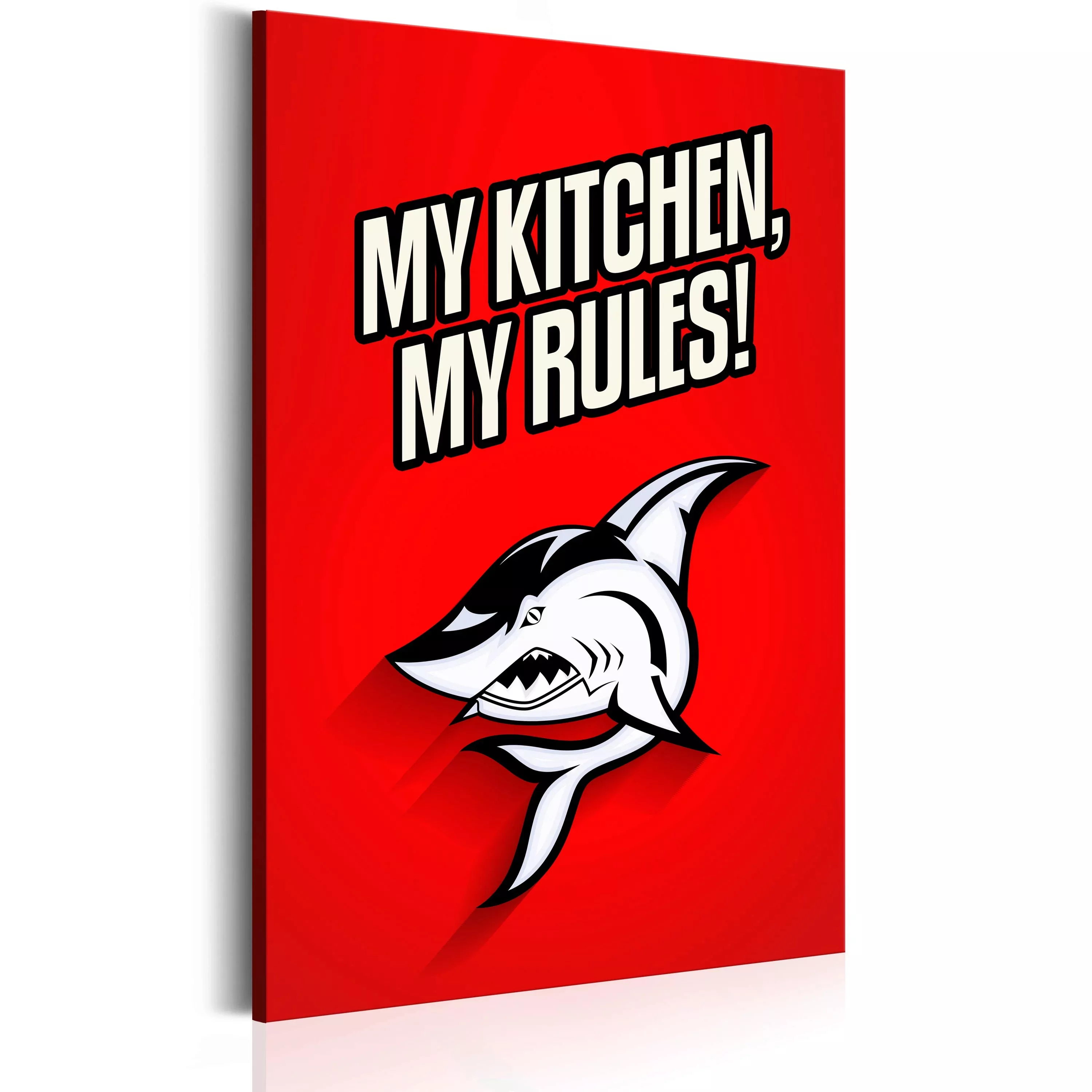 Wandbild - My kitchen, my rules! günstig online kaufen