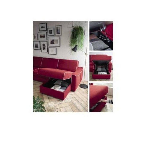 Xlmoebel Ecksofa Sofa Focus Stoff L-Form Couch Wohnlandschaft Ecksofa Moder günstig online kaufen