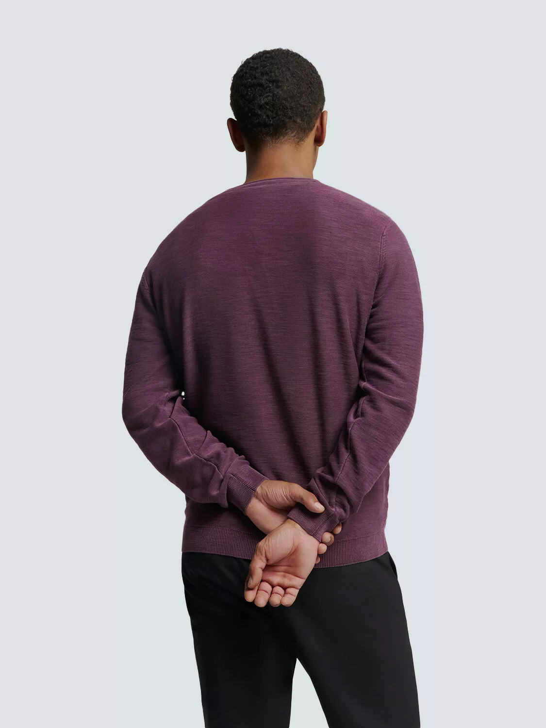 NO EXCESS Strickpullover - Basic Herren Pullover - Pullover Crewneck Colour günstig online kaufen