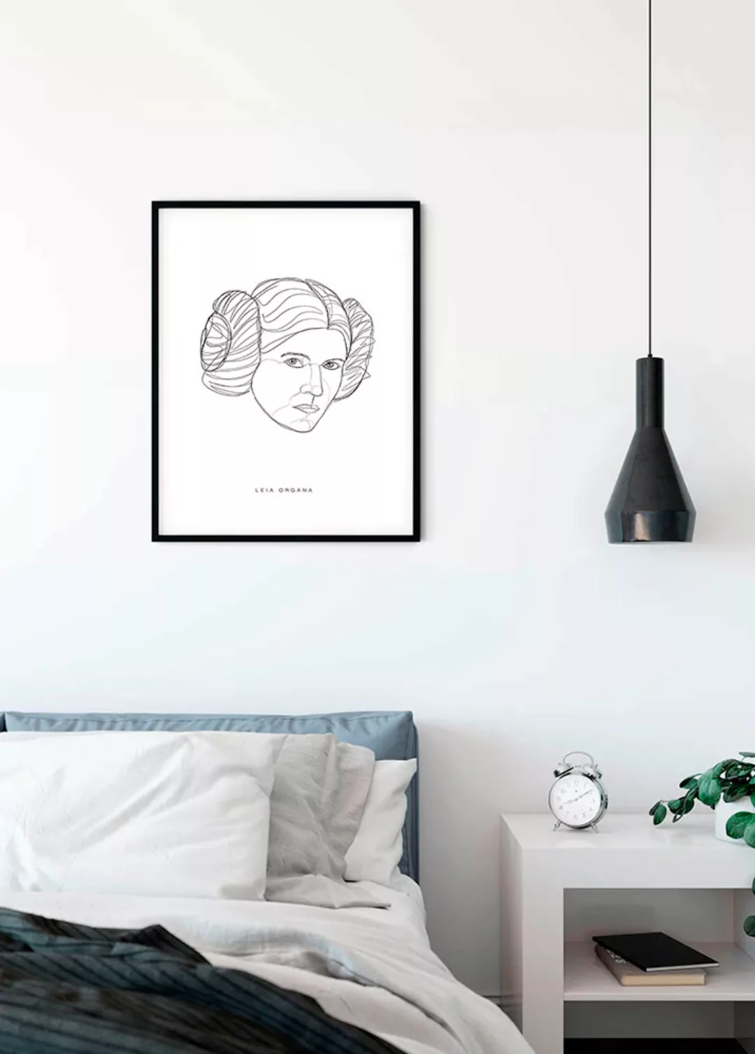 Komar Wandbild Star Wars Leia 50 x 70 cm günstig online kaufen