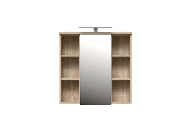 99rooms Ecksofa Siver, Badezimmerschrank, Wandschrank, mit Spiegel, LED-Bel günstig online kaufen