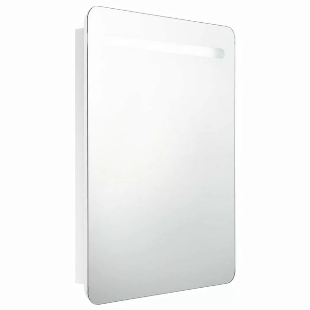 Led-bad-spiegelschrank Glänzendes Weiß 60x11x80 Cm günstig online kaufen