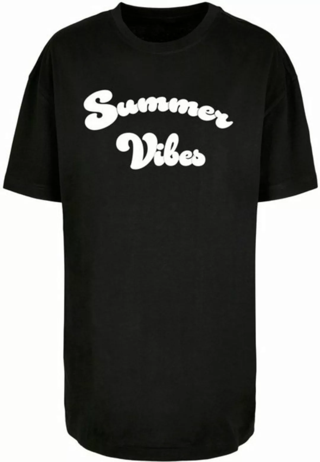 Merchcode T-Shirt Merchcode Damen Ladies Summer Vibes Oversized Boyfriend T günstig online kaufen